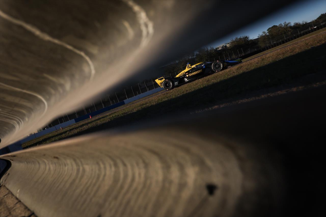 Colton Herta - Sebring International Raceway Test - By: Chris Owens -- Photo by: Chris Owens